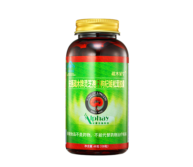 GA黄金甲疏木牌灵芝孢子枸杞姬松茸胶囊